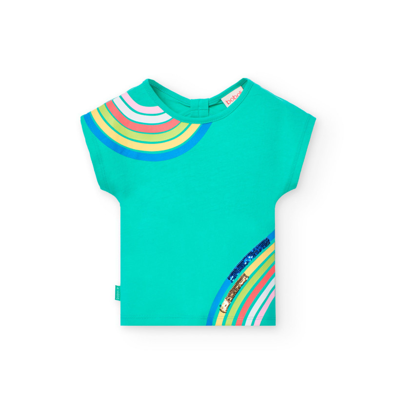 Camiseta punto de bebé niña