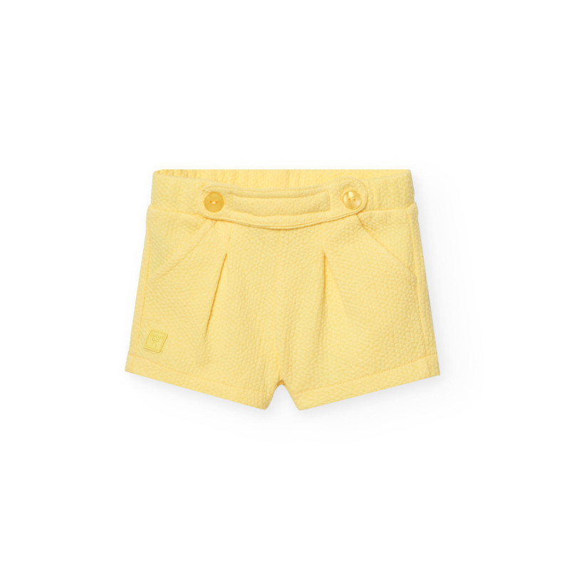 Short punto relieve de bebé niña