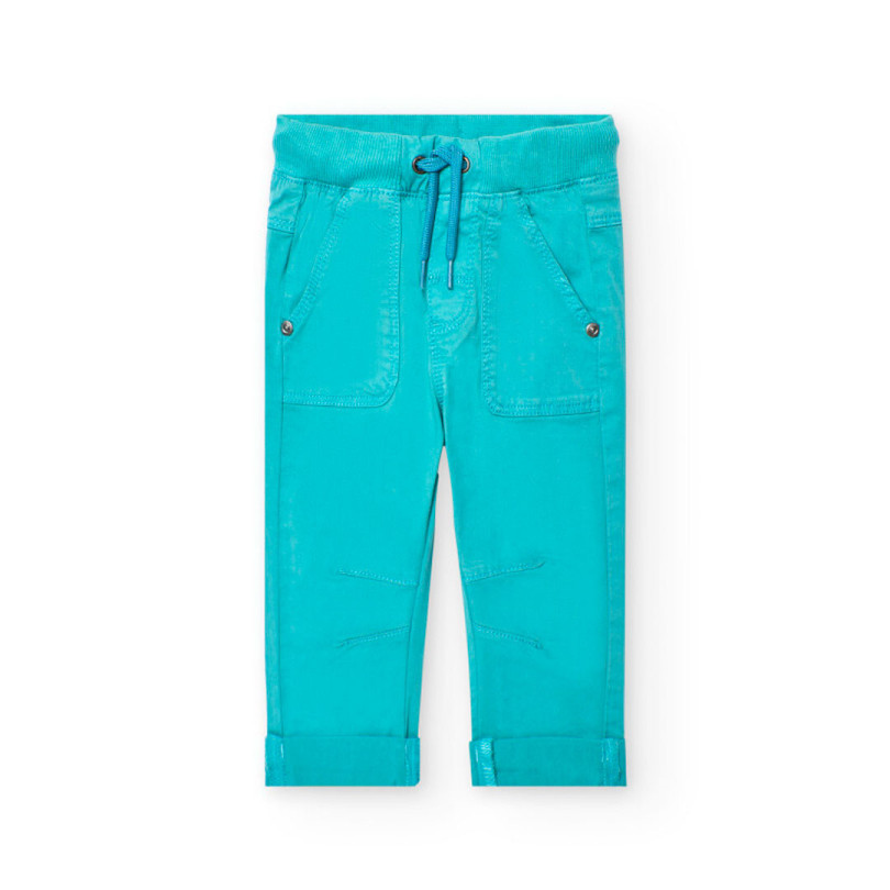 Pantalón gabardina de bebé niño