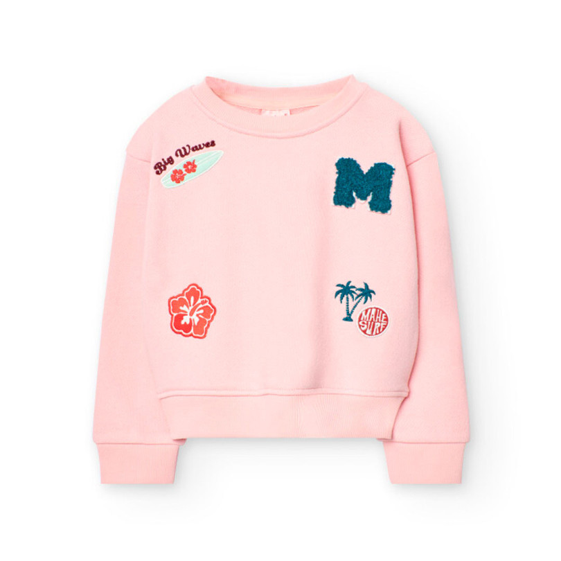 Sudadera felpa de niña