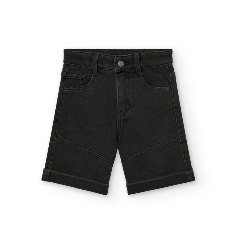 Bermudas denim punto de niño