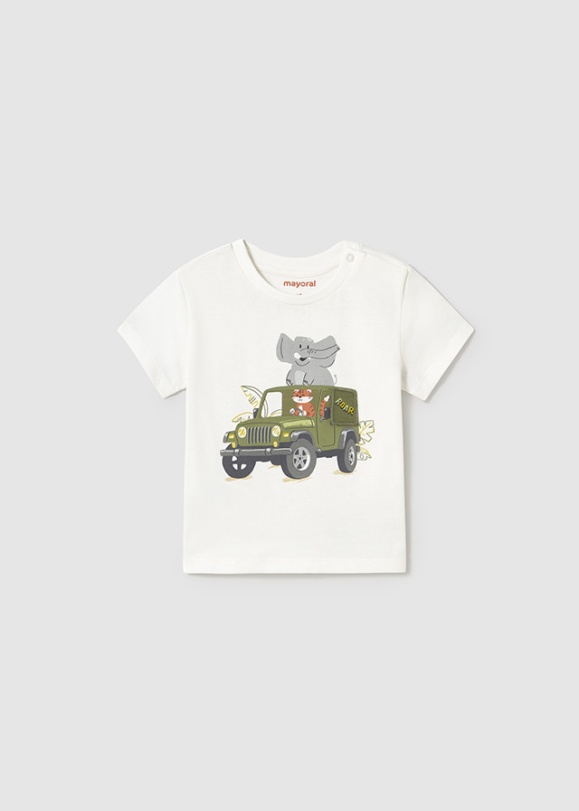 Camiseta manga corta vehiculo