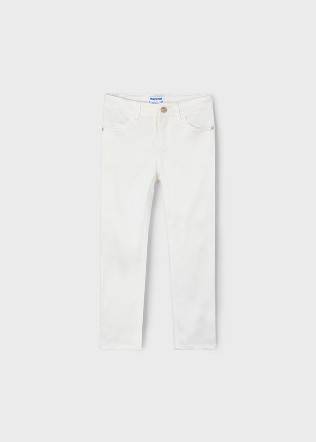 Pantalon largo saten