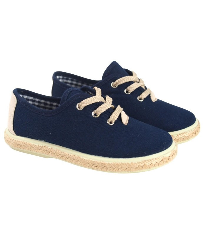 Zapato De Cordón Marino