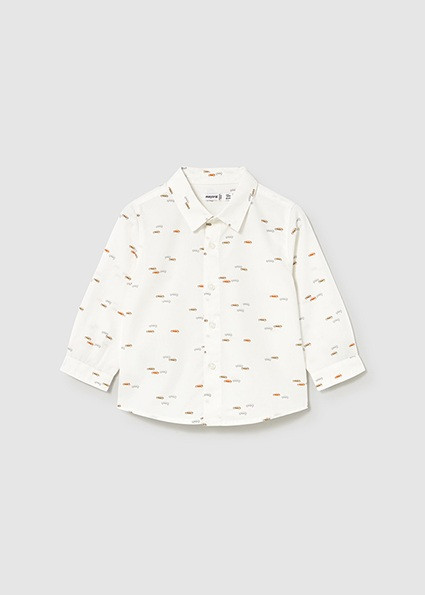 Camisa Manga Larga Estampada