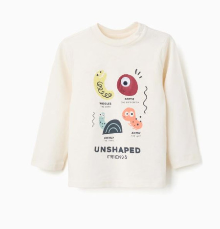 Camiseta manga larga bebé