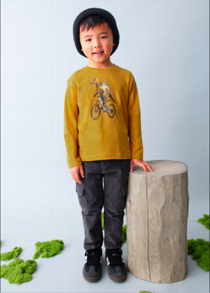 Camiseta Manga Larga "Dino"