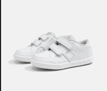 zapatilla colegial unisex con velcro