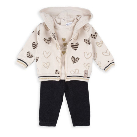 Conjunto 3 Piezas Babybol corazones