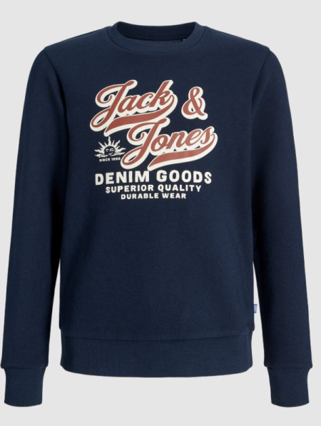 Sudadera Jack& Jones Denim Goods cuello redondo