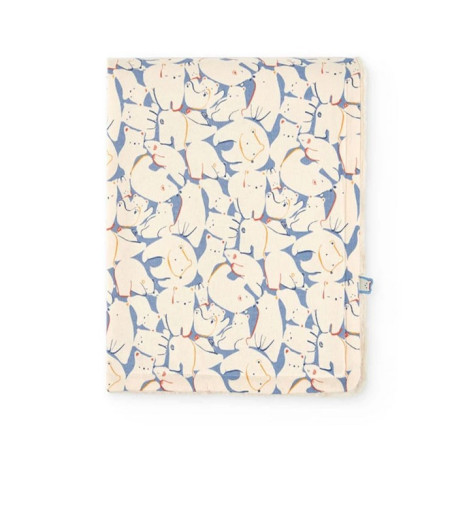 Manta Felpa Estampada De Bebé