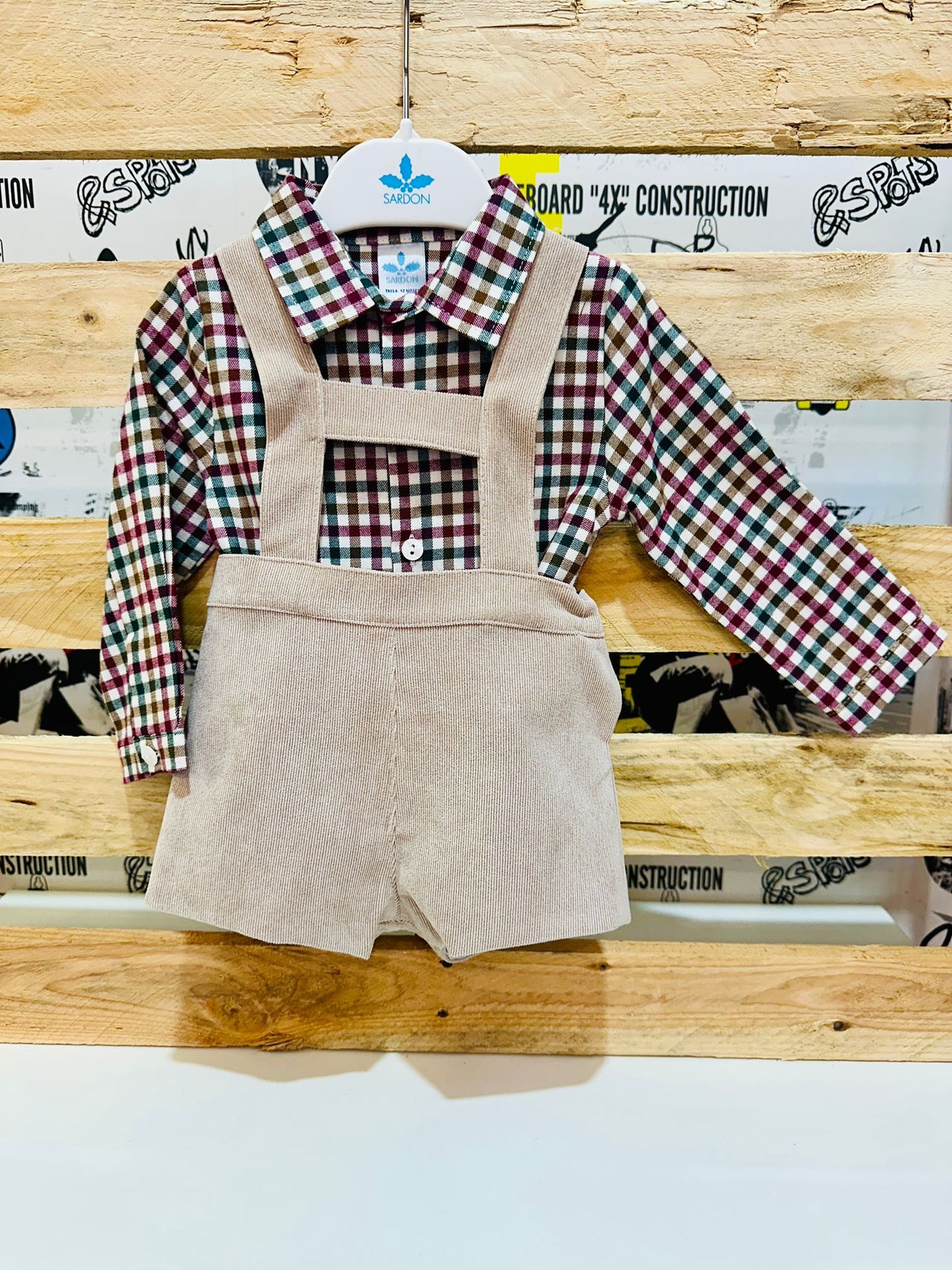 Camisa Cuadros Nicolas bebé