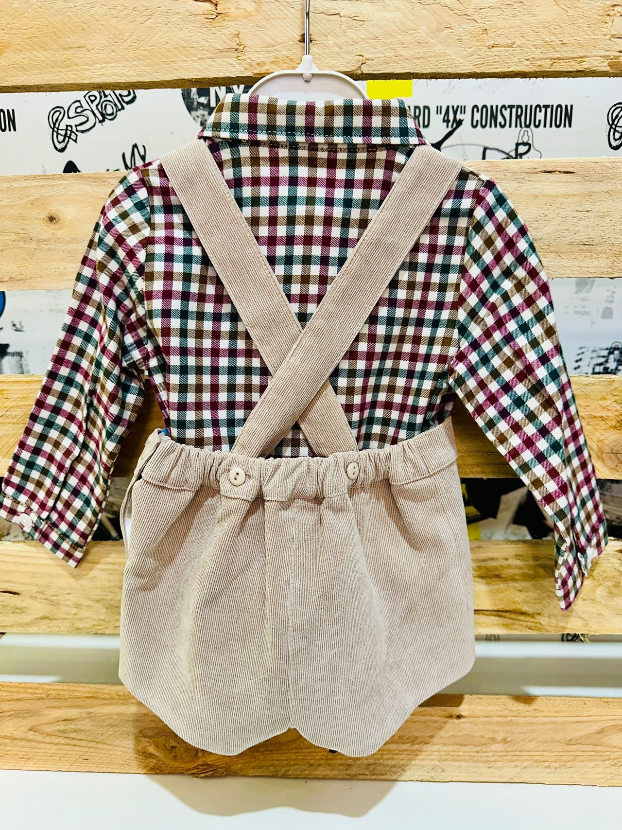 Camisa Cuadros Nicolas bebé