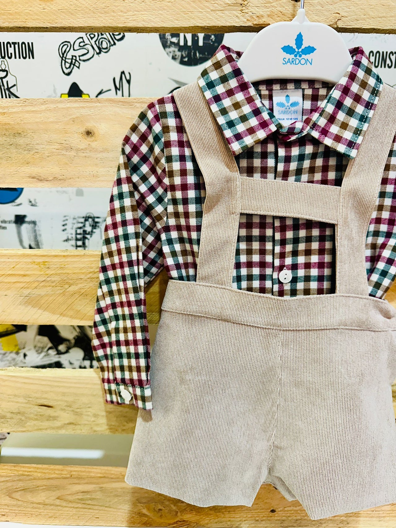 Camisa Cuadros Nicolas bebé