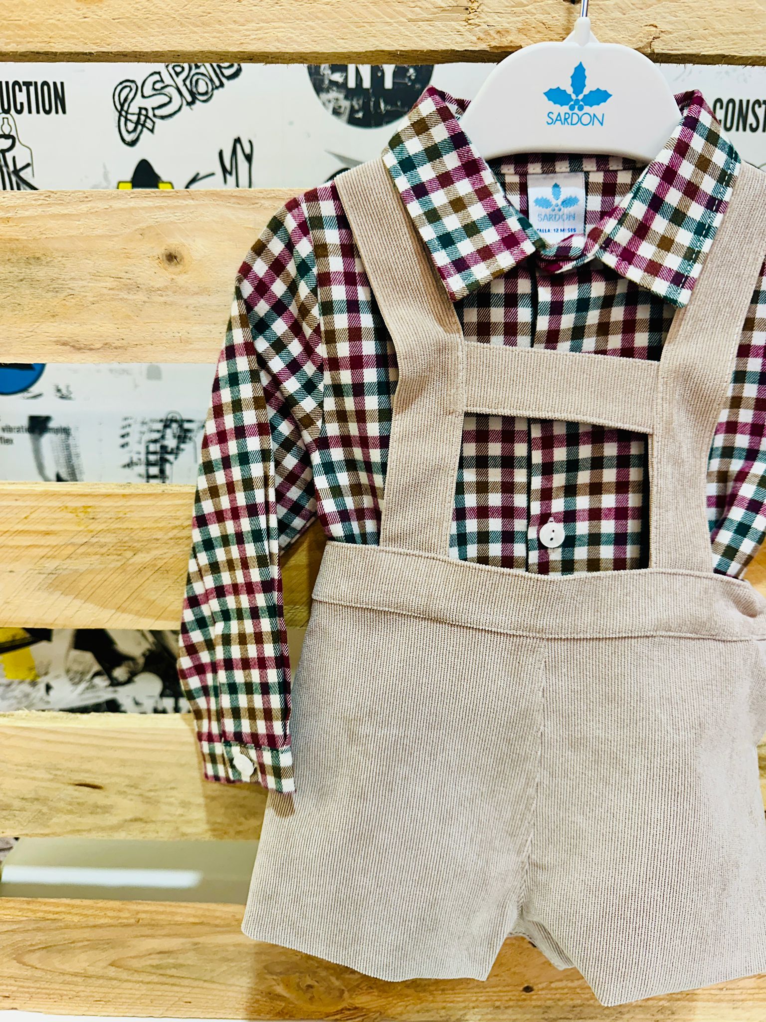 Camisa Cuadros Nicolas bebé