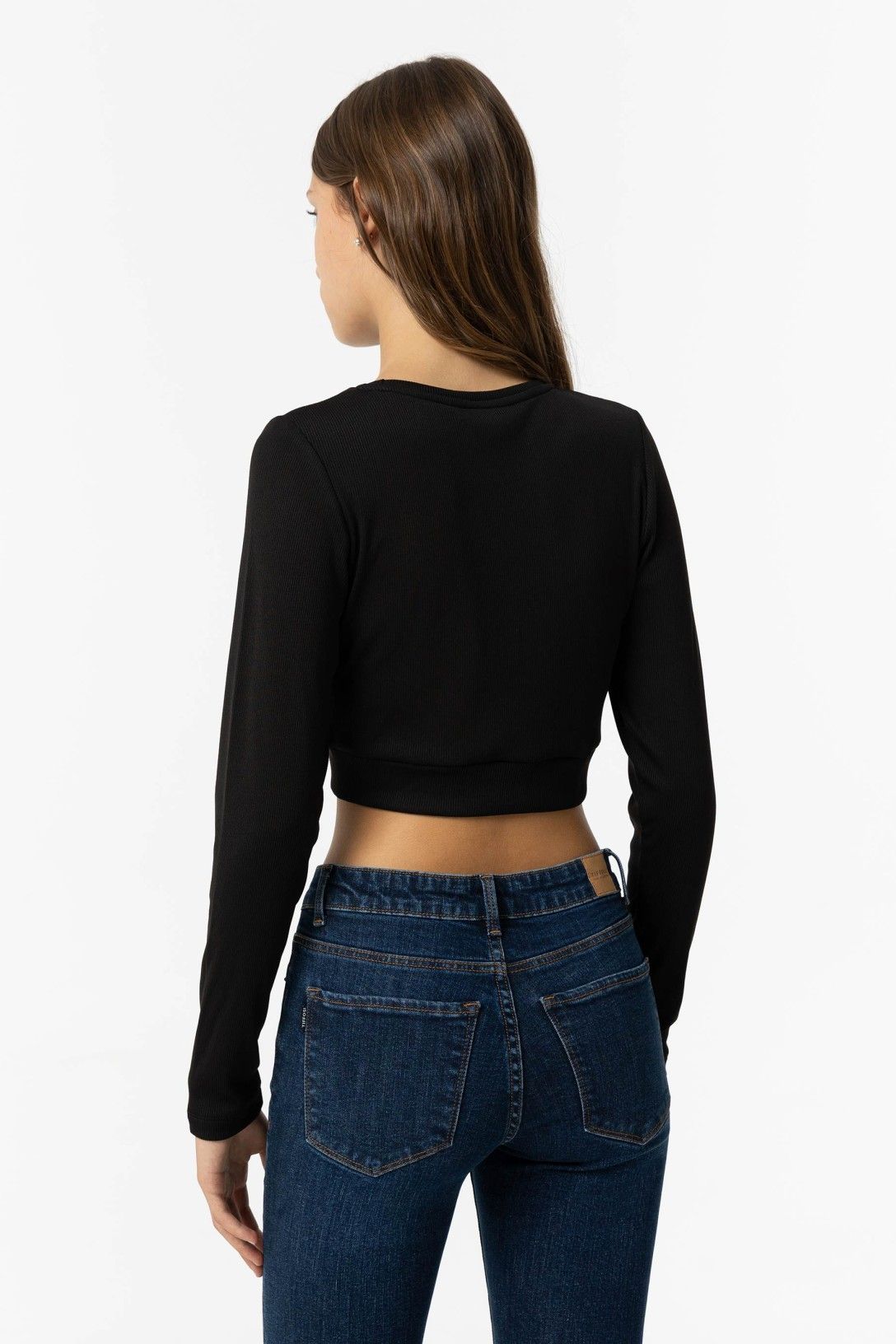 Camiseta Manga Larga Crop