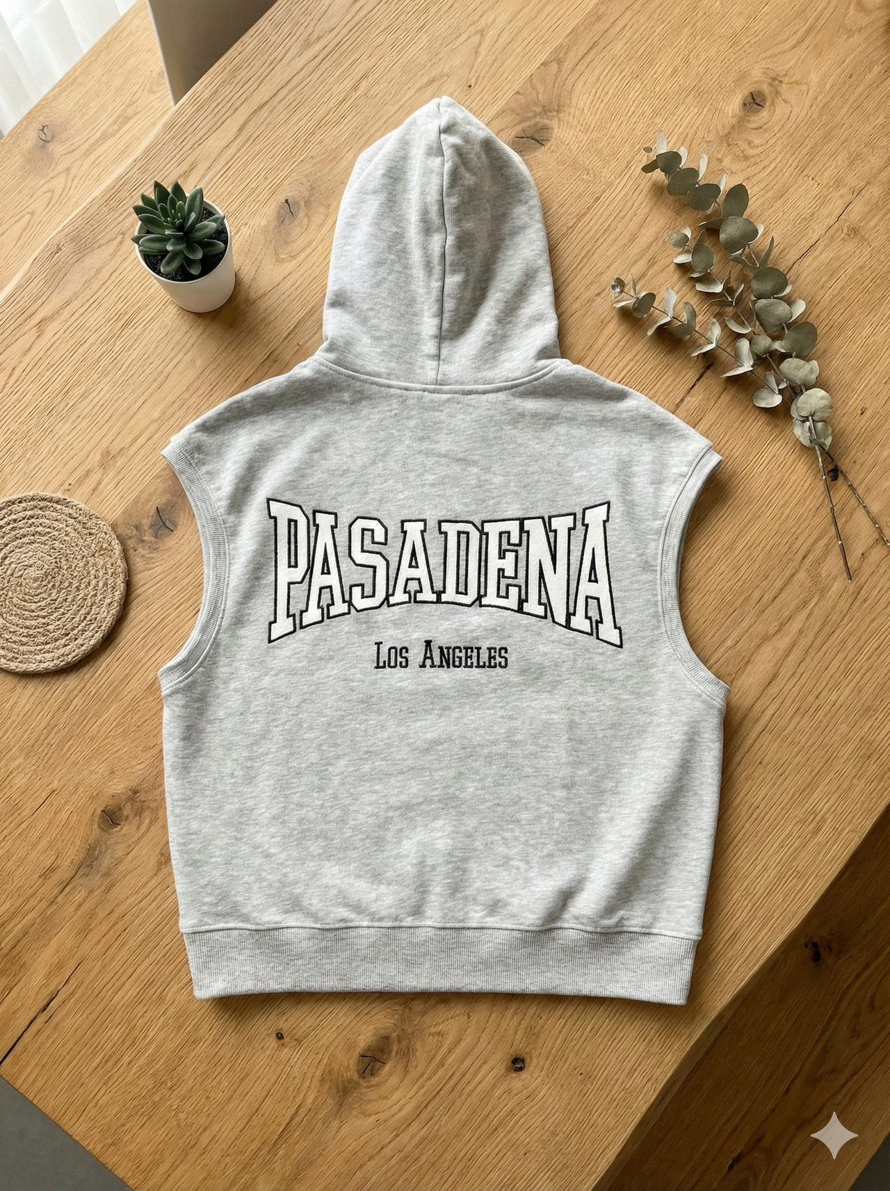 Conjunto Bermuda - Top - Chaleco/Sudadera