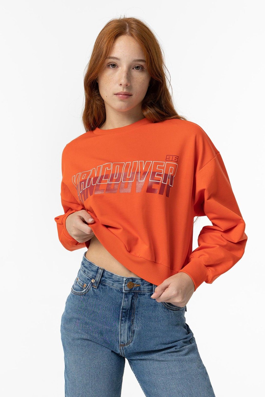 Sudadera Naranja Falafel