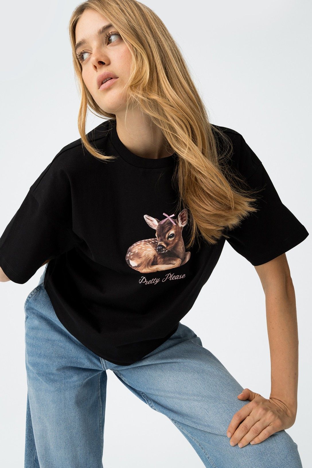 Camiseta Manga Corta  Ciervo