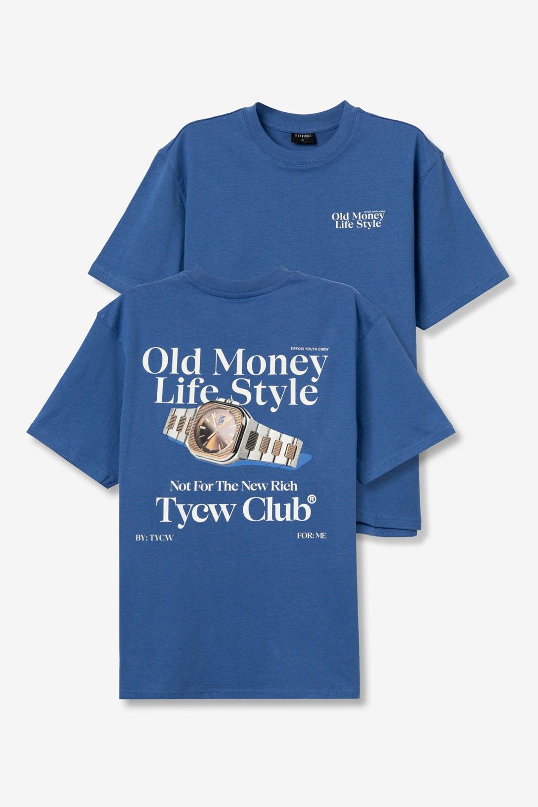 Camiseta Hombre Estampada Old Money – Tycw Club.