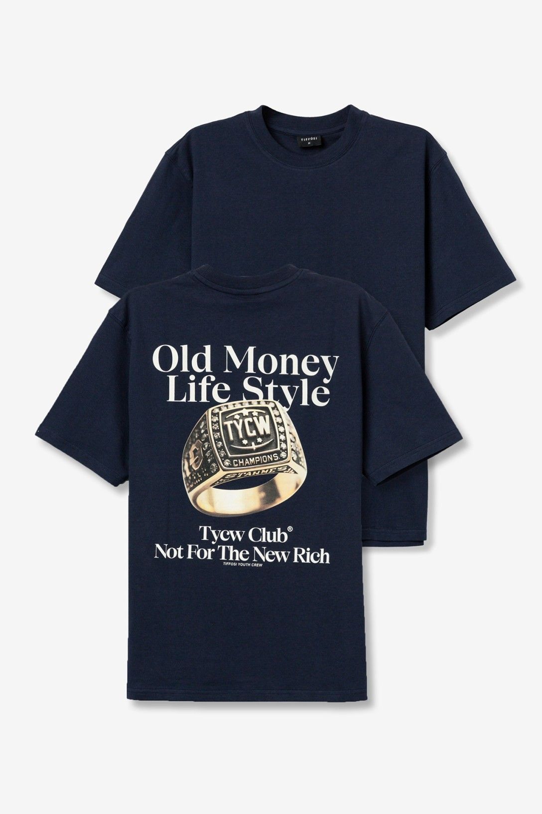 Camiseta Hombre Estampada Old Money – Tycw Club.