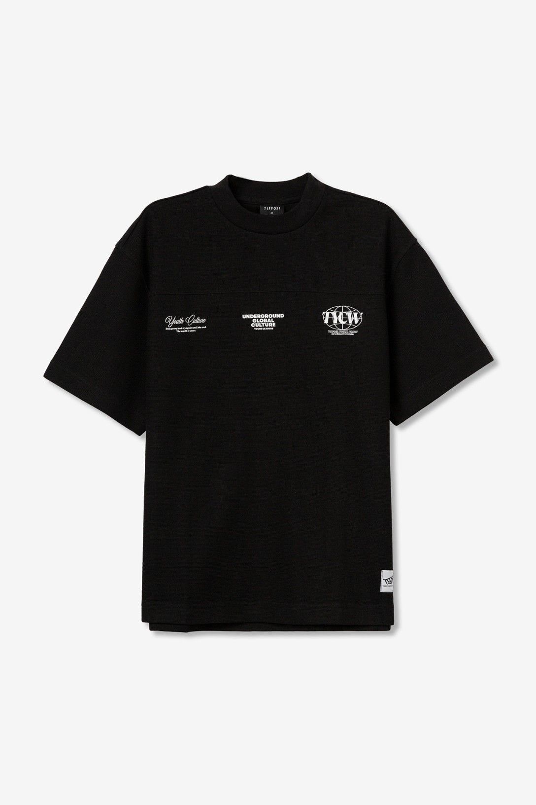 Camiseta Manga Corta  Corte Ancho