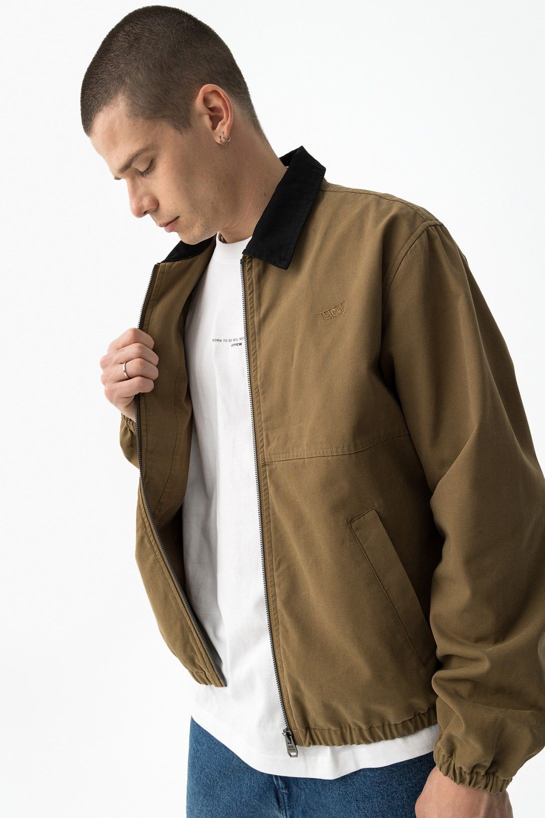 Chaqueta  Contraste  Cuello