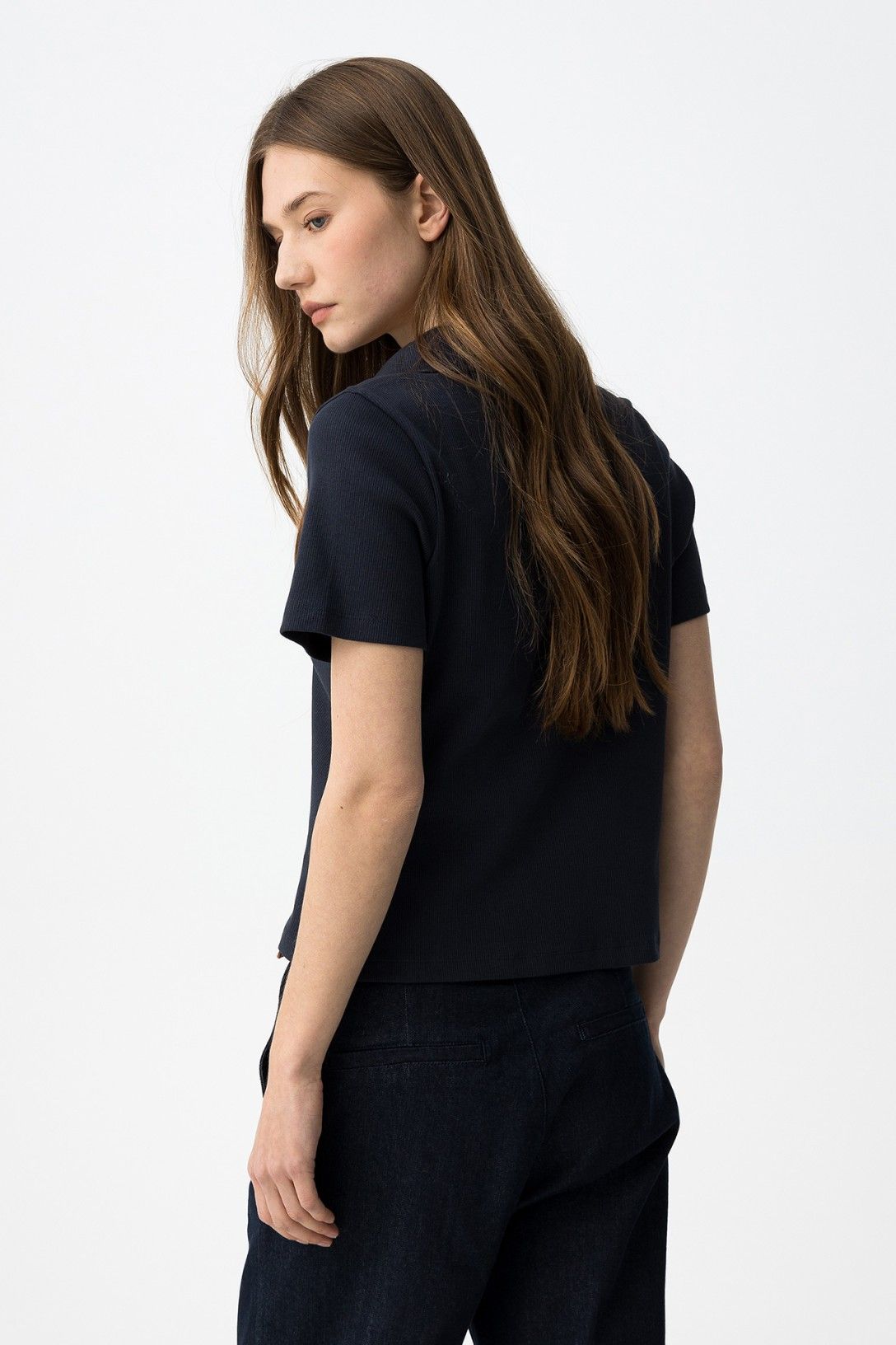 Camiseta Manga Corta Cuello Polo