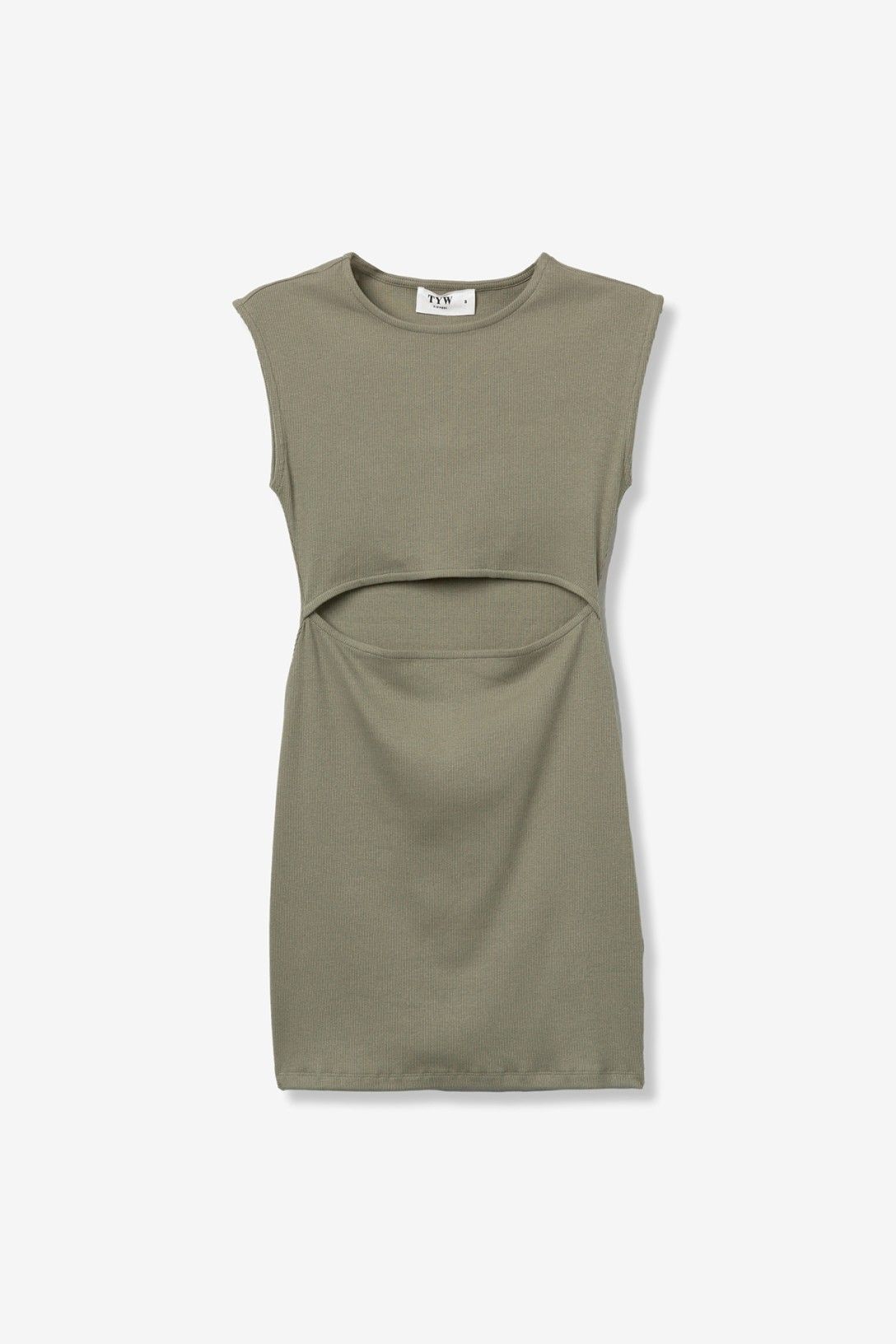 Vestido Canalé Ajustado.