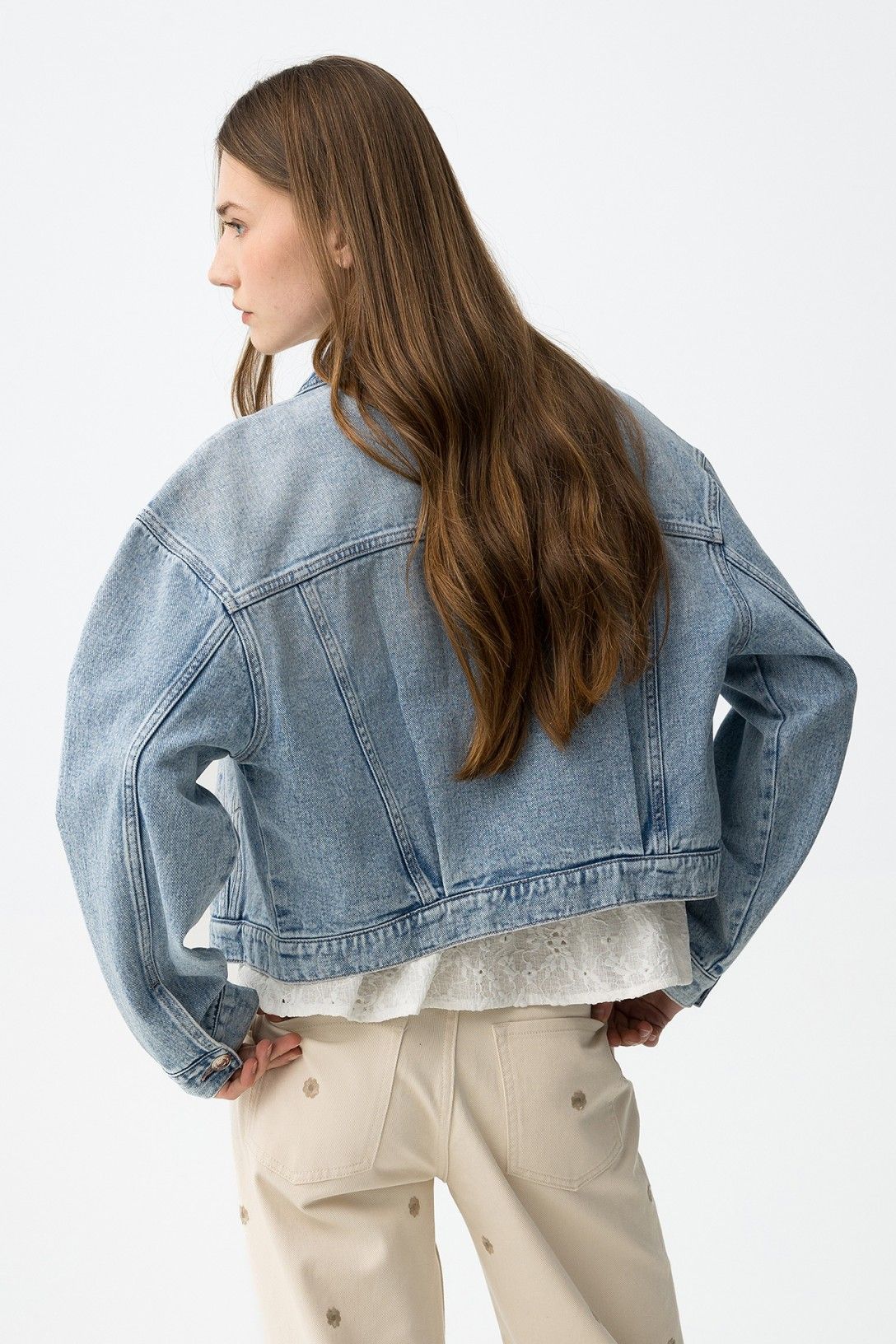 Cazadora Vaquera Oversize