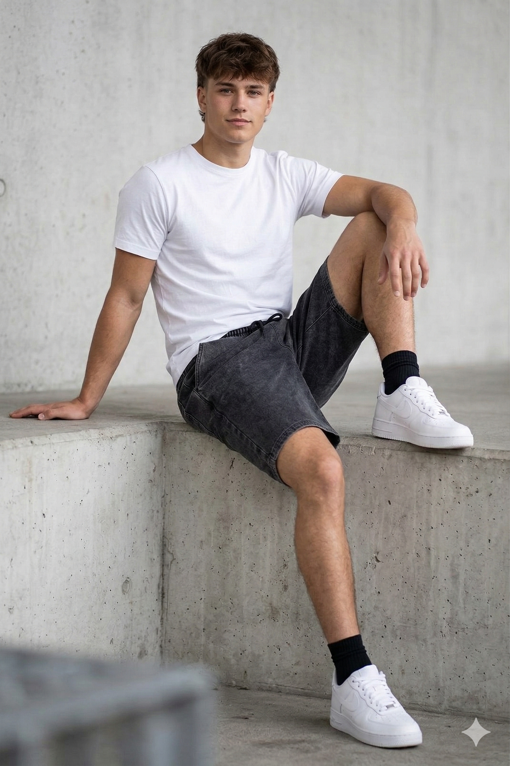 Bermuda Vaquera Negra.