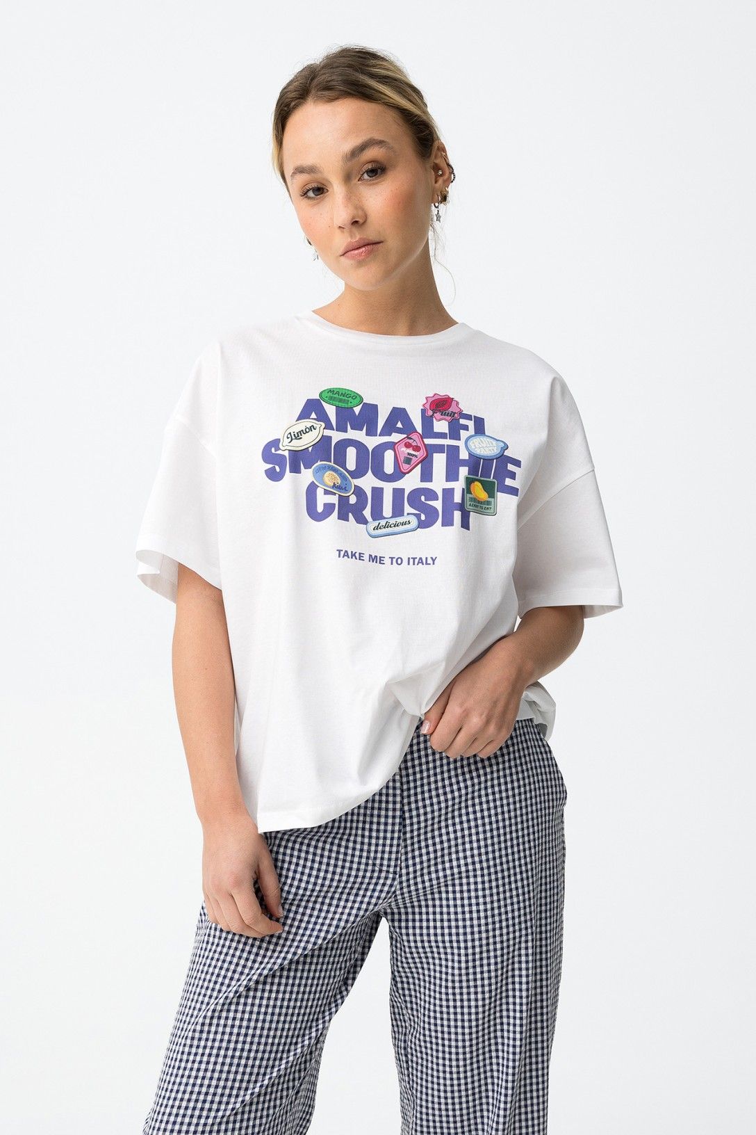 Camiseta Manga Corta Oversize