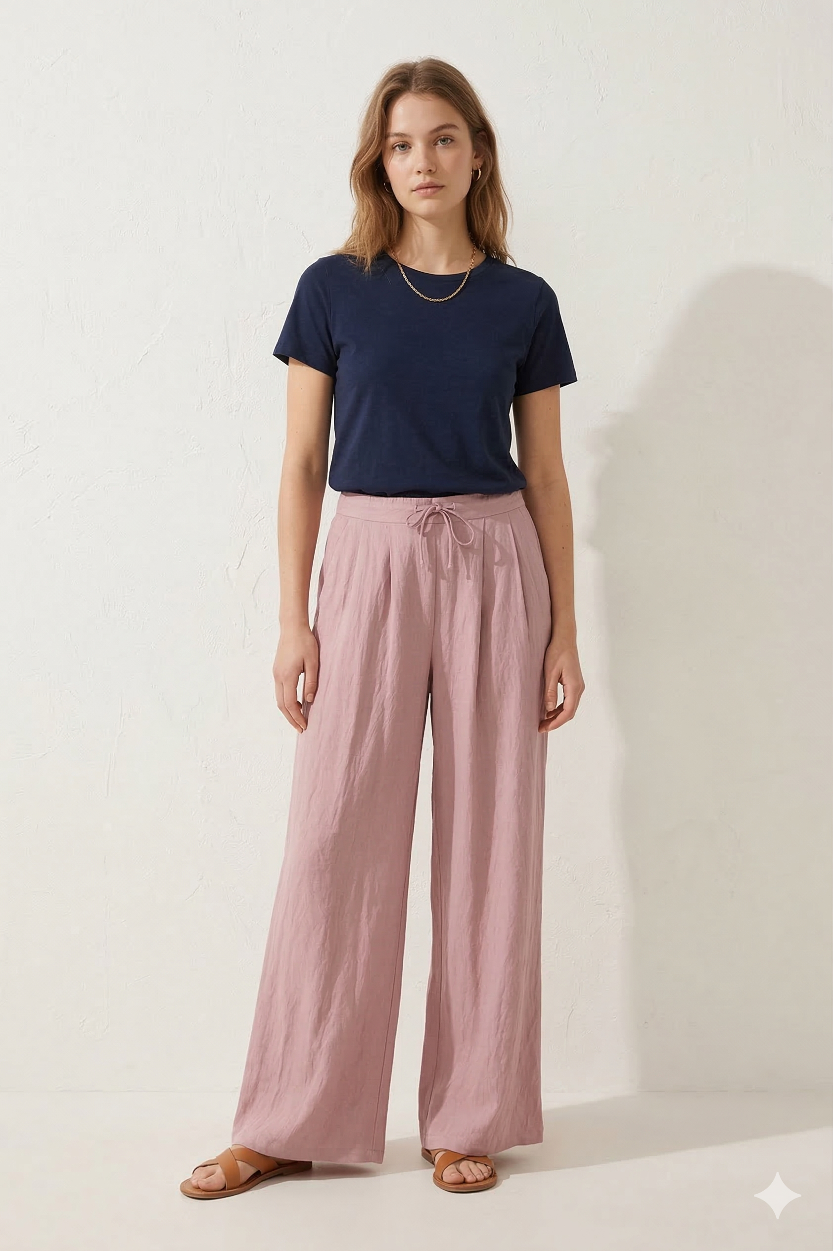 Pantalón Palazzo Rosa.