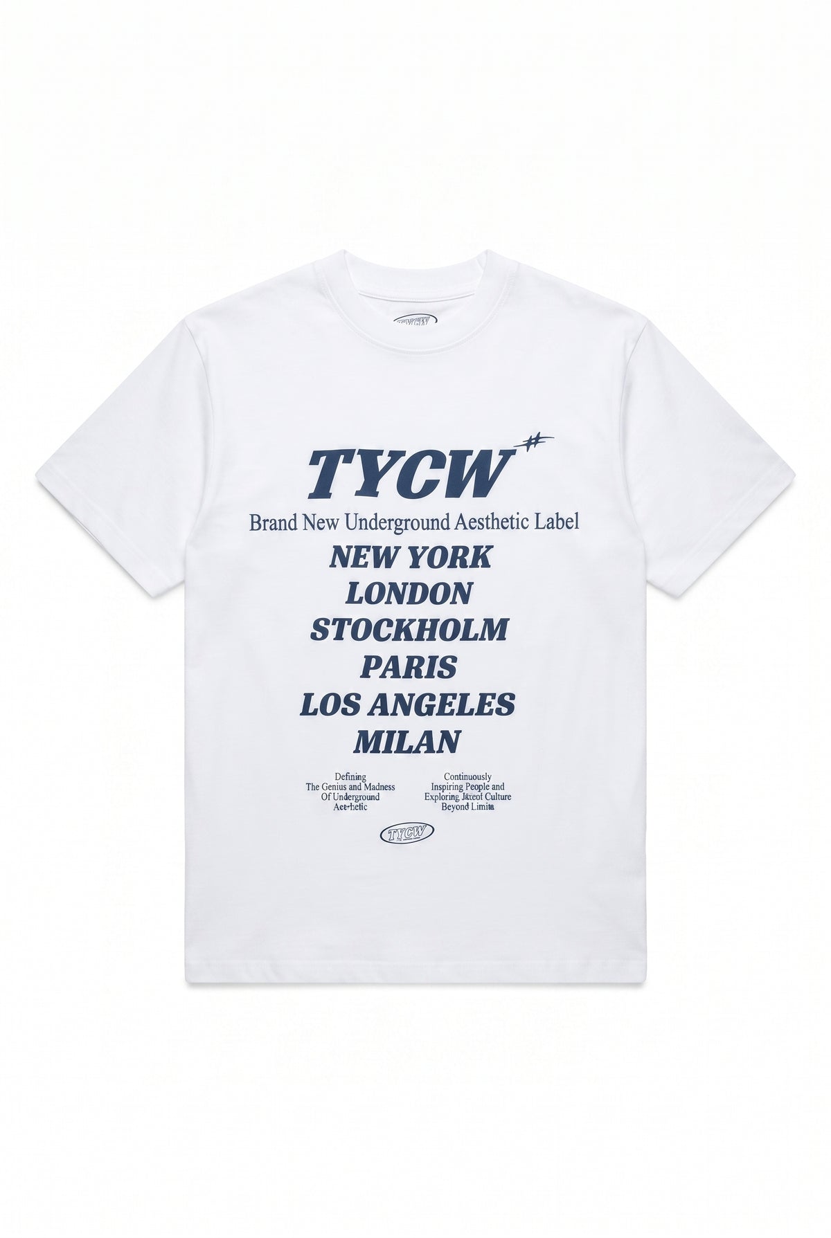 Camiseta manga corta blanca