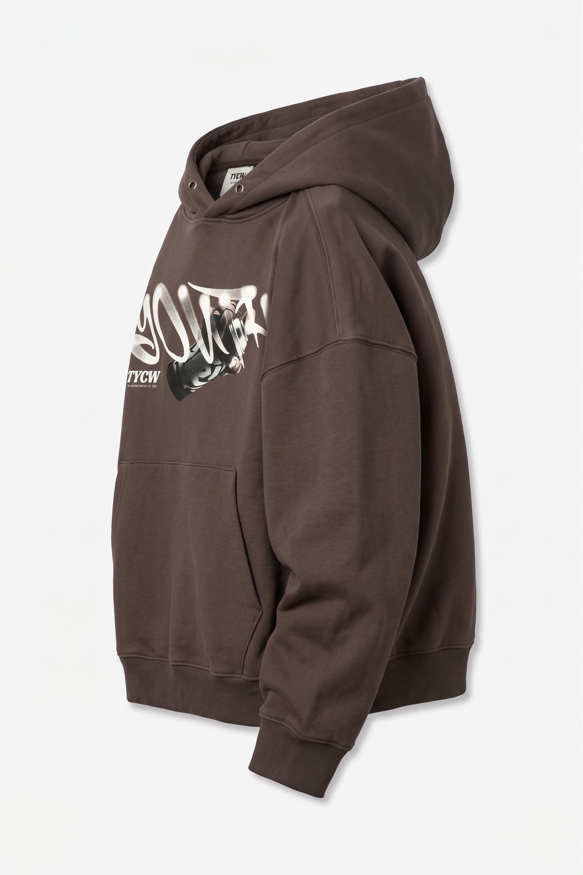 Sudadera con capucha grafitty