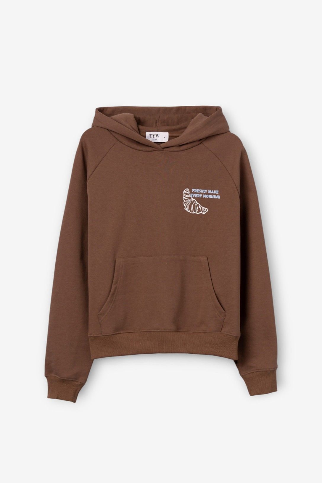 Sudadera capucha gráfico frontal.