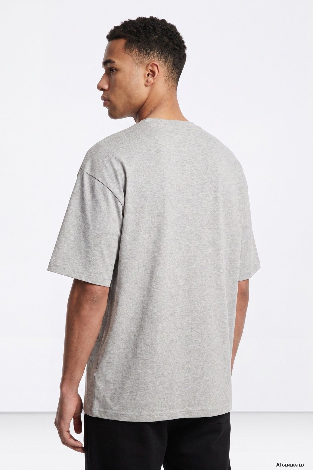 Camiseta manga corta oversized, chico