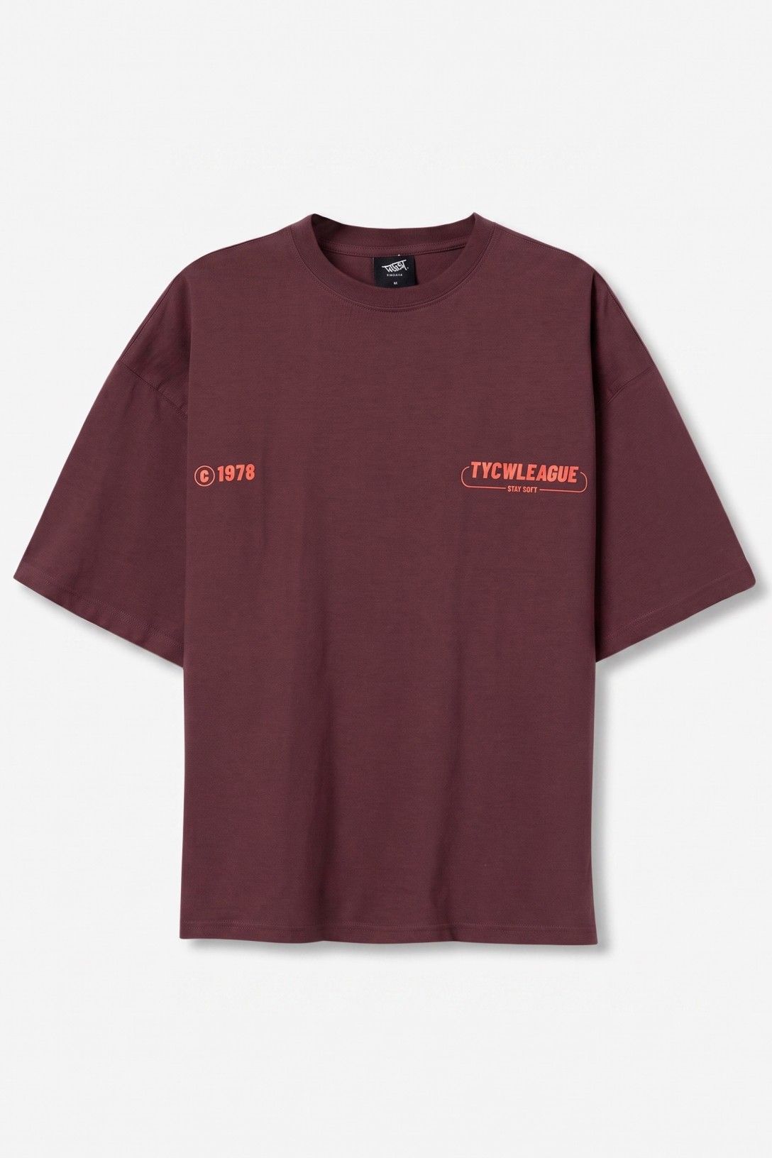 Camiseta manga corta oversized, chico