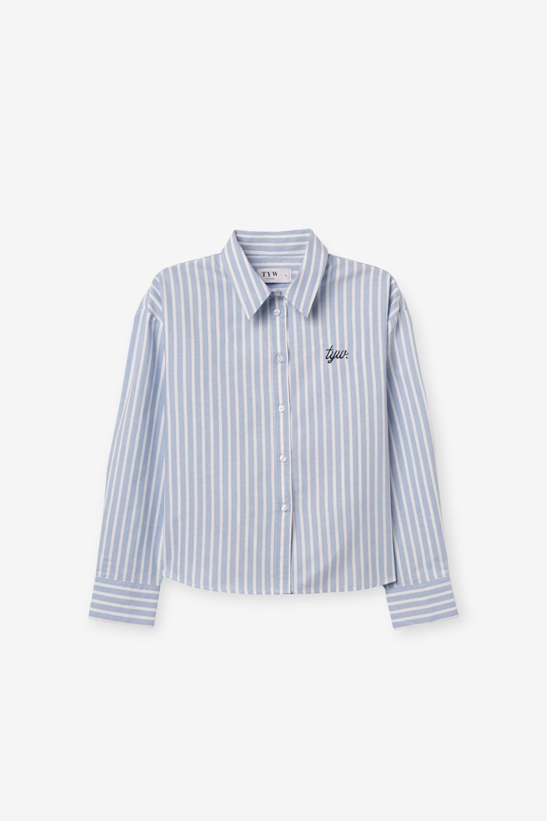 Camisa manga larga rayas.