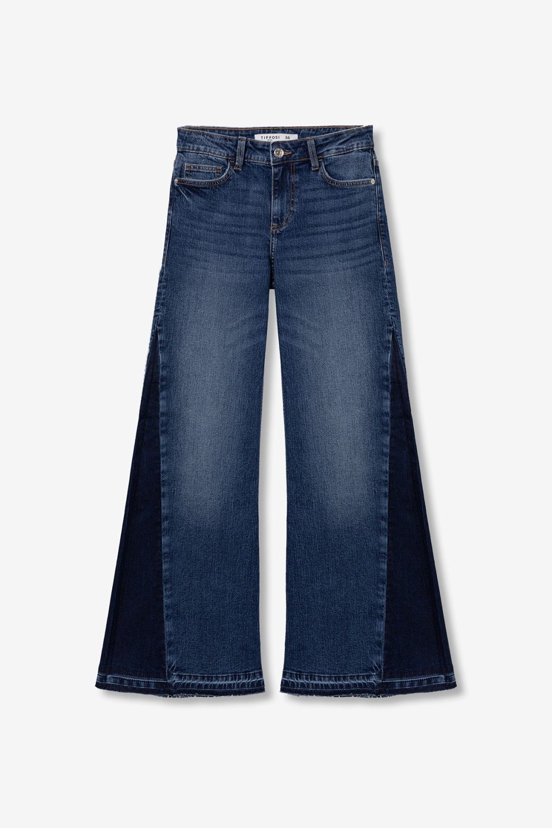 Pantalón vaquero acampanado