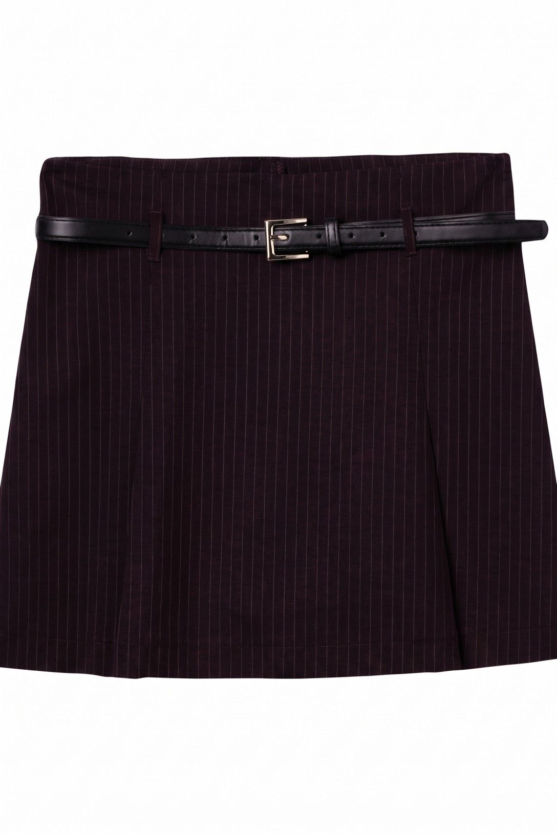 Minifalda con short oculto raya diplomatica.