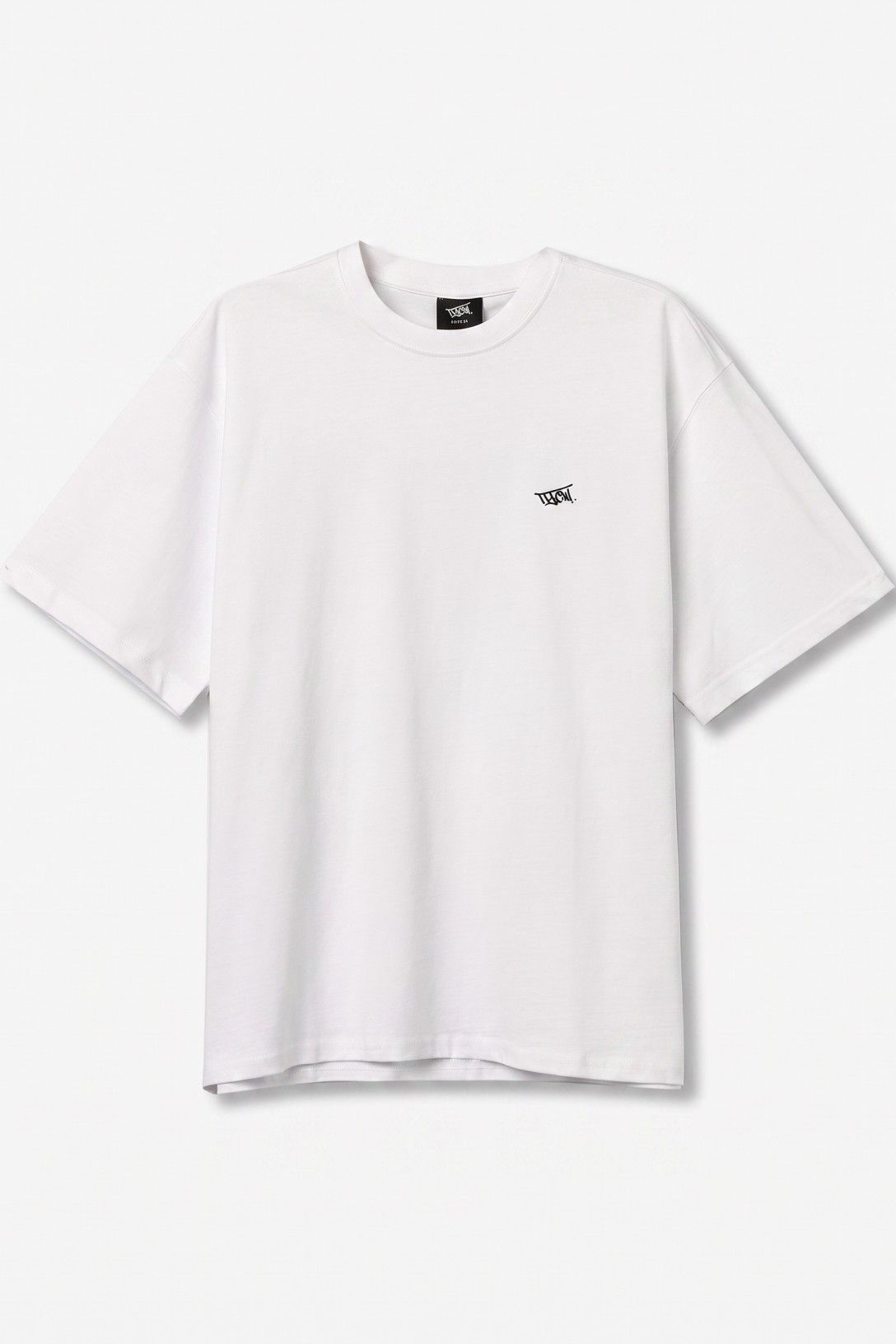 Camiseta manga corta básica blanca, chico.