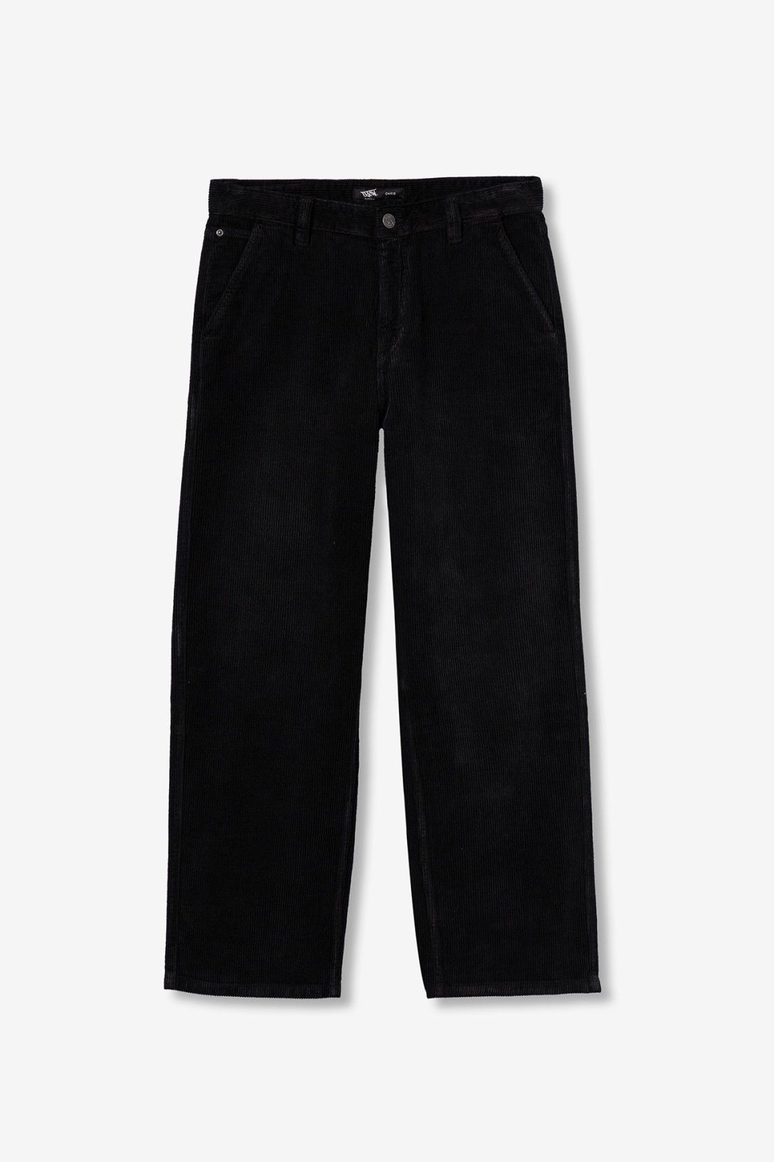 Pantalones micropana algodón negro