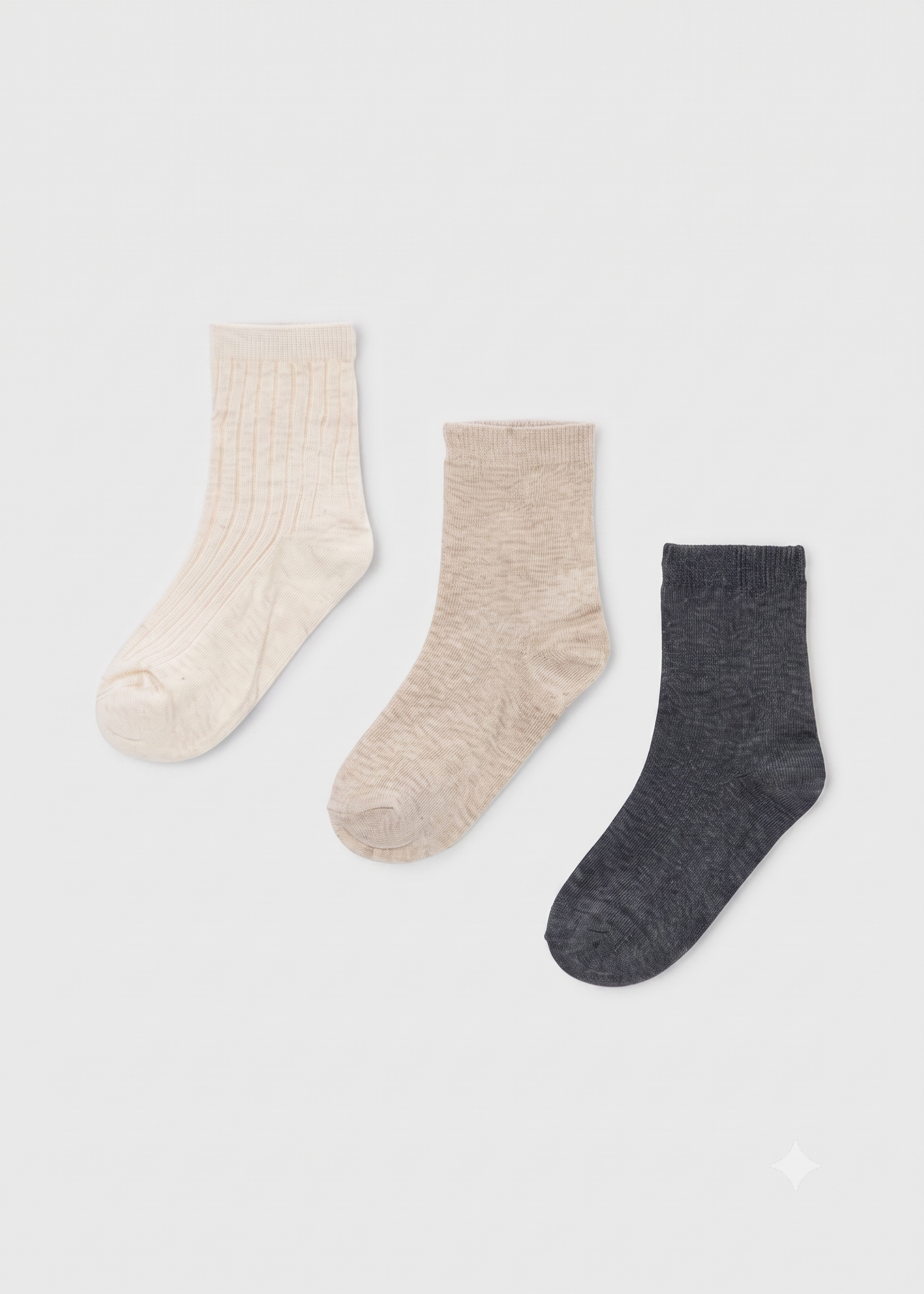 Pack de 3 Calcetines Básicos Infantiles.