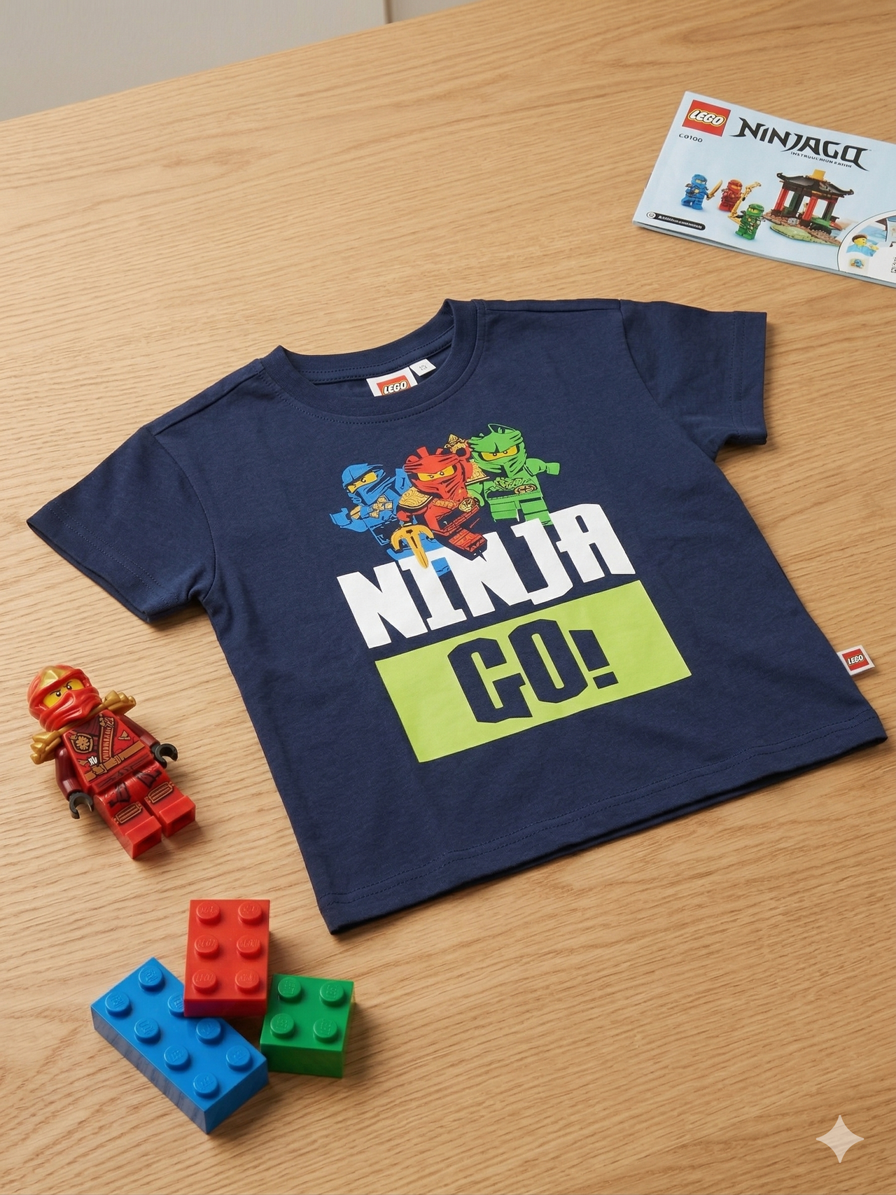 Camiseta Ninja azul marino bebé LEGO