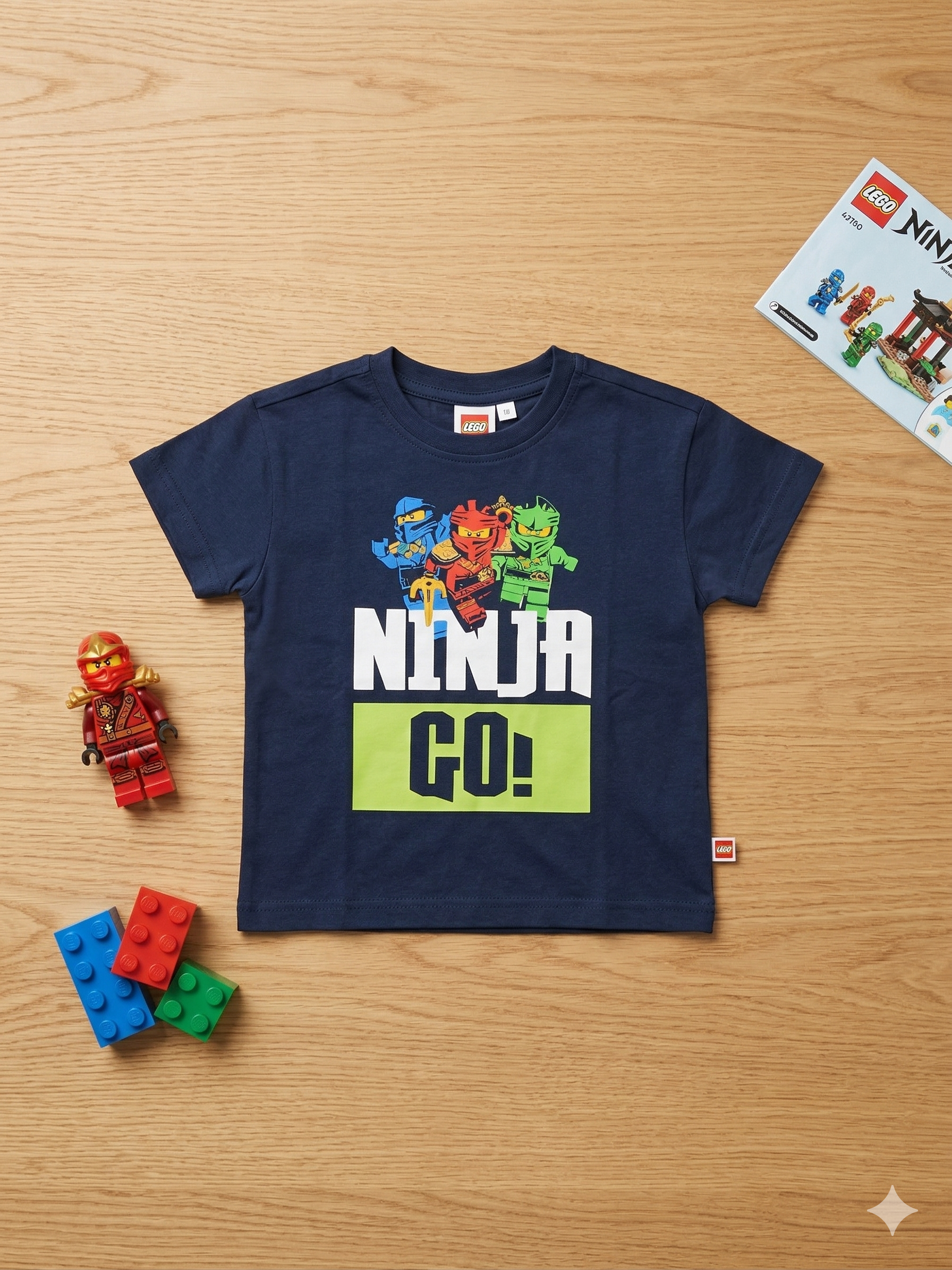 Camiseta Ninja azul marino LEGO