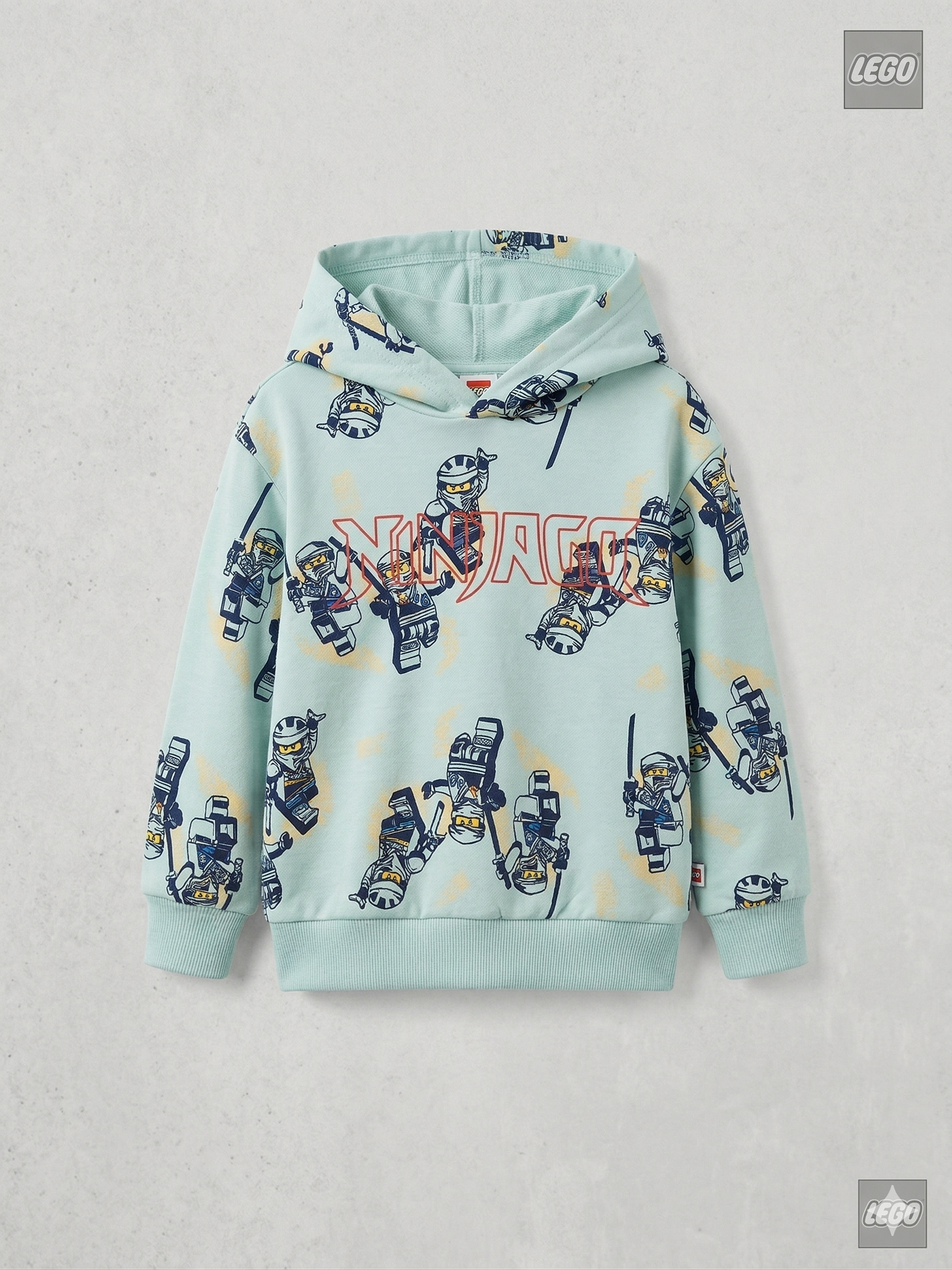 Sudadera capucha Ninja LEGO