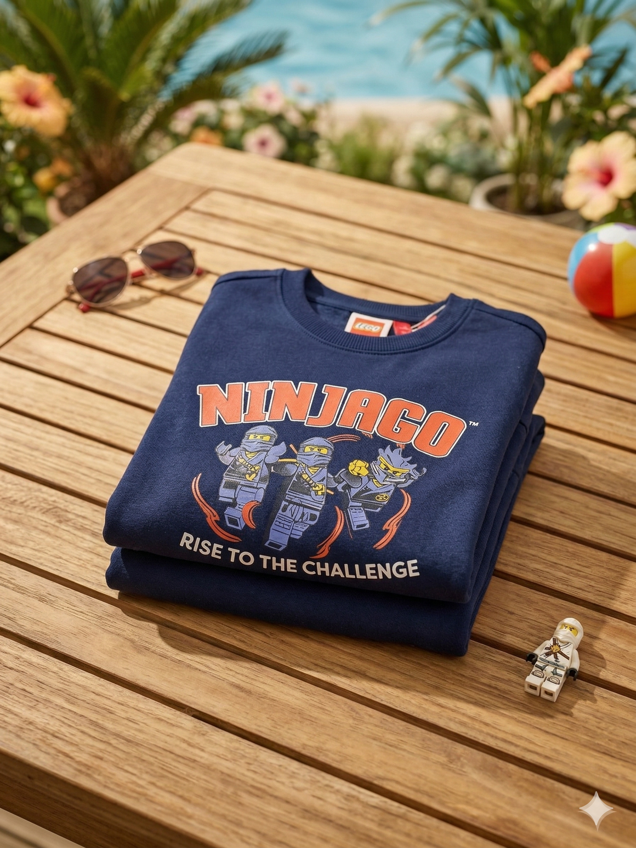 Sudadera Ninja azul marino LEGO