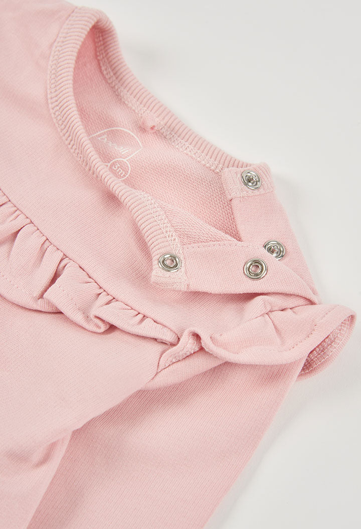 Conjunto punto de bebé niña