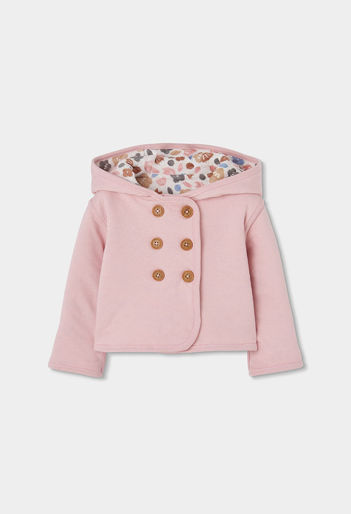 Chaqueta punto reversible de bebé